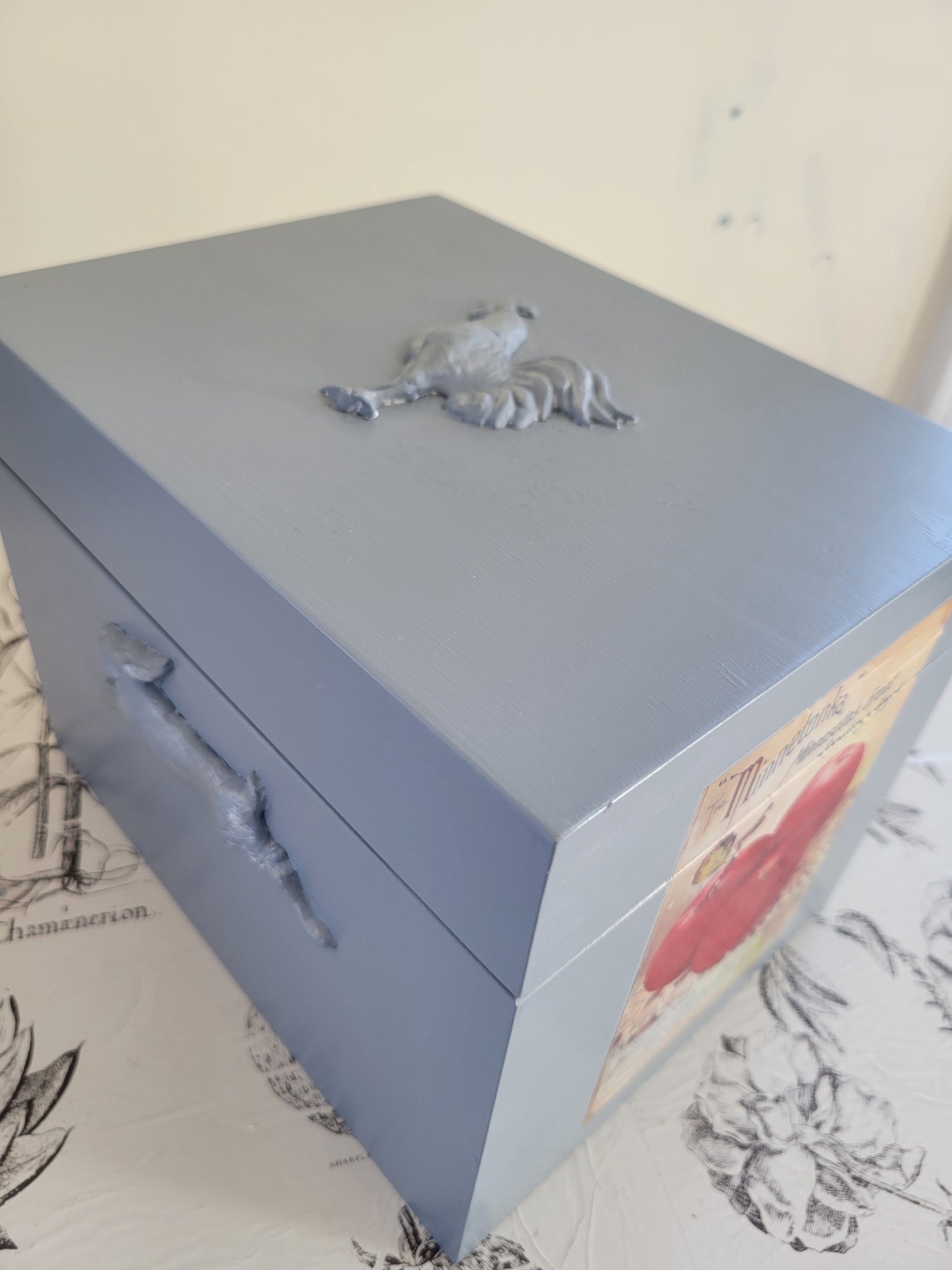 3D Garden Theme Keepsake Box