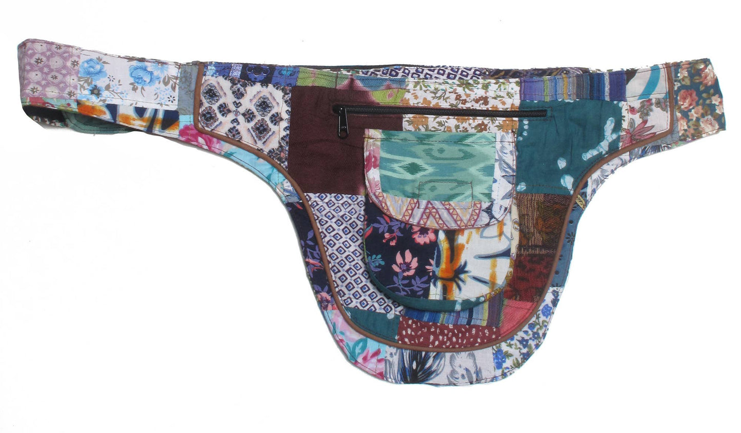 Cotton Patchwork Utility Belt