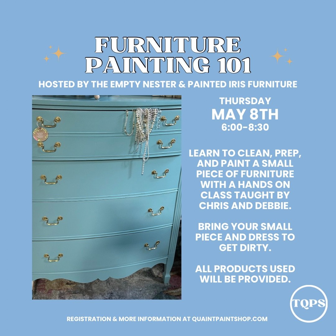 Furniture 101 at The Furniture Place Thursday, May 8th