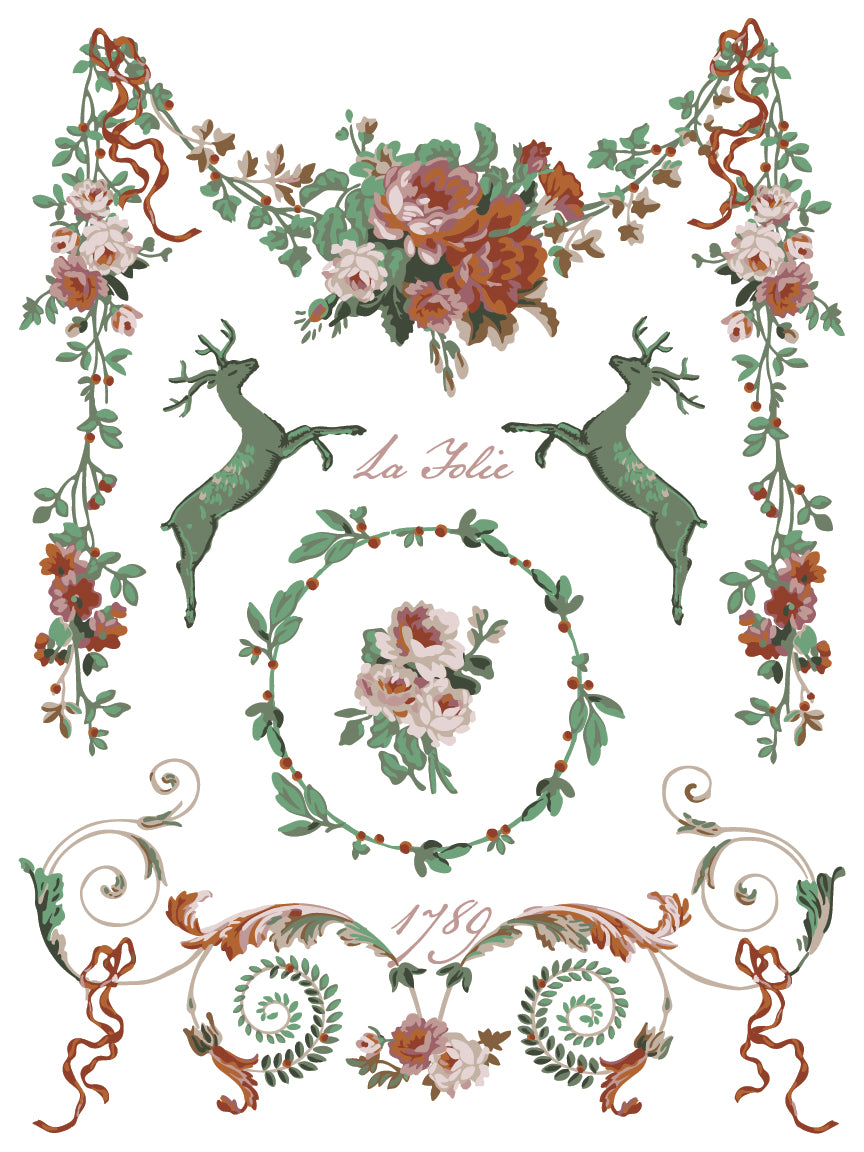 La Folie IOD Paint Inlay 12x16