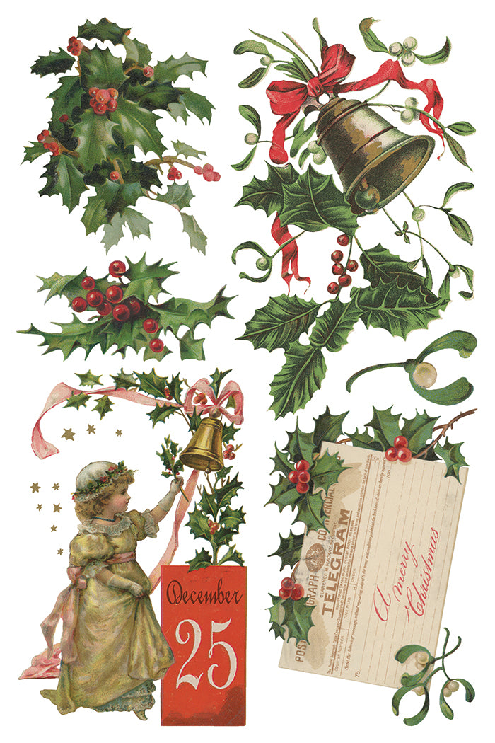 Christmas Joy IOD Transfer