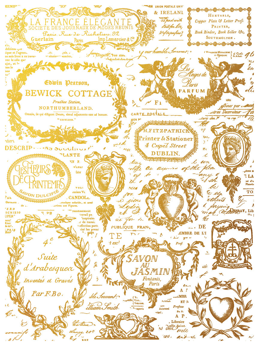 IOD Transfer Étiquettes IOD Foil Transfer 12x16 Pad