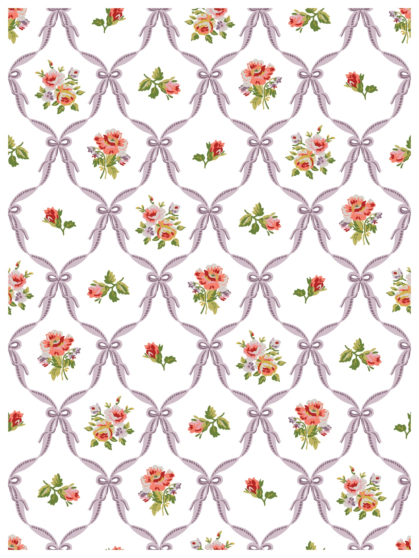 Ditsy Blooms IOD Paint Inlay 12x16 Pad™
