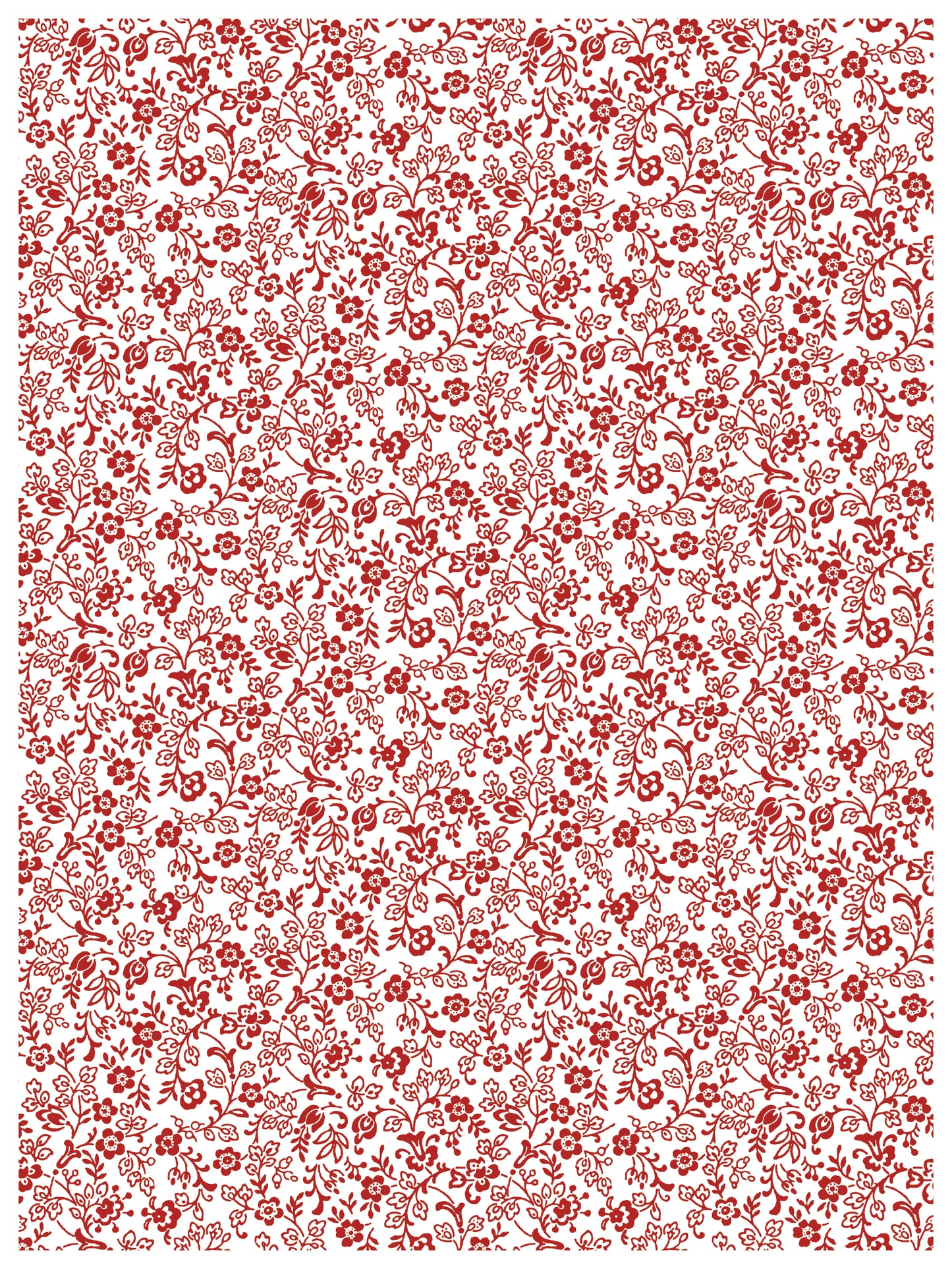 Ditsy Blooms IOD Paint Inlay 12x16 Pad™