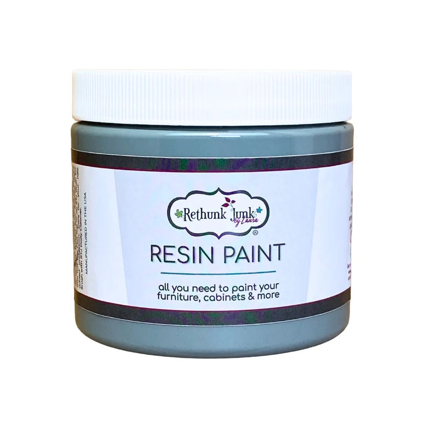 Rethunk Junk Resin Paint ESTATE BLUE Furniture and Cabinet Paint