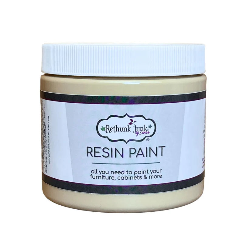 Rethunk Junk Resin Pain PARCHMENT Furniture and Cabinet Paint