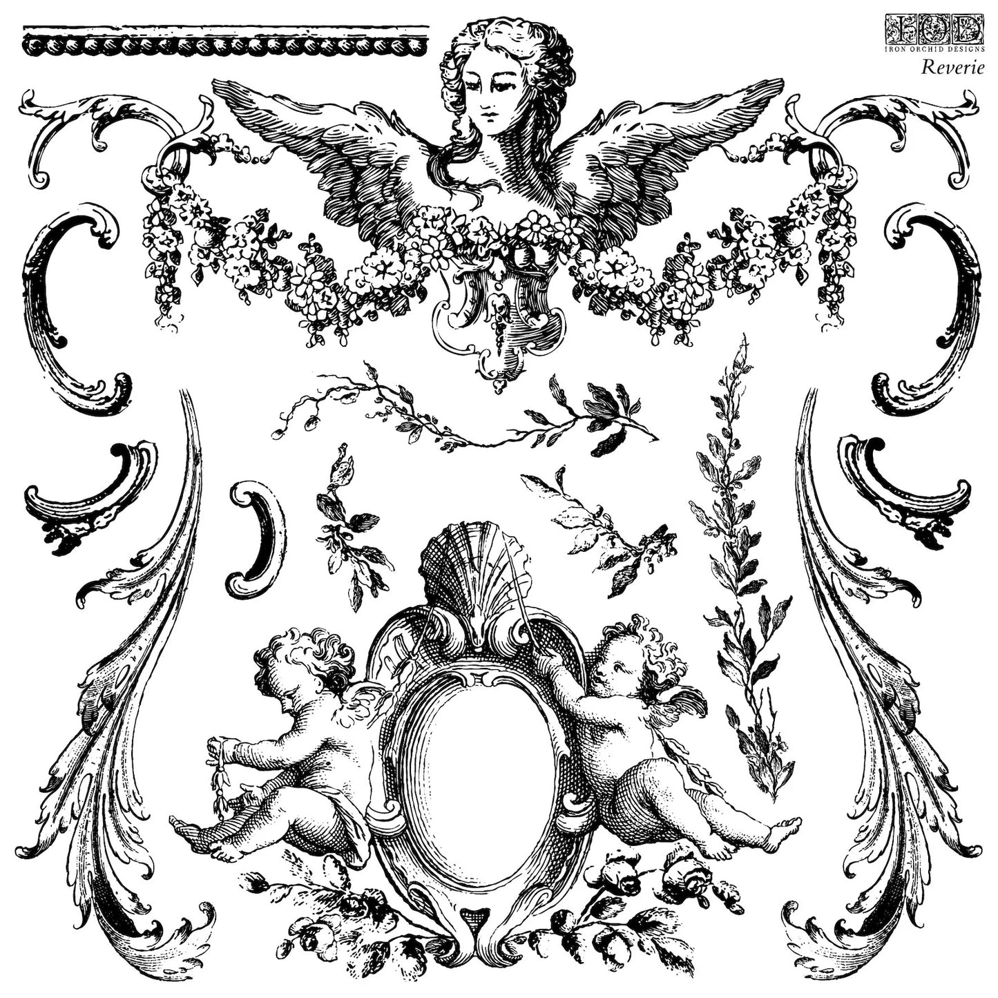 IOD Stamp Reverie Iron Orchid Designs RETIRED