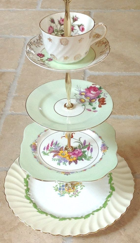 Vintage China Tiered Stands Workshop Monday 9/28