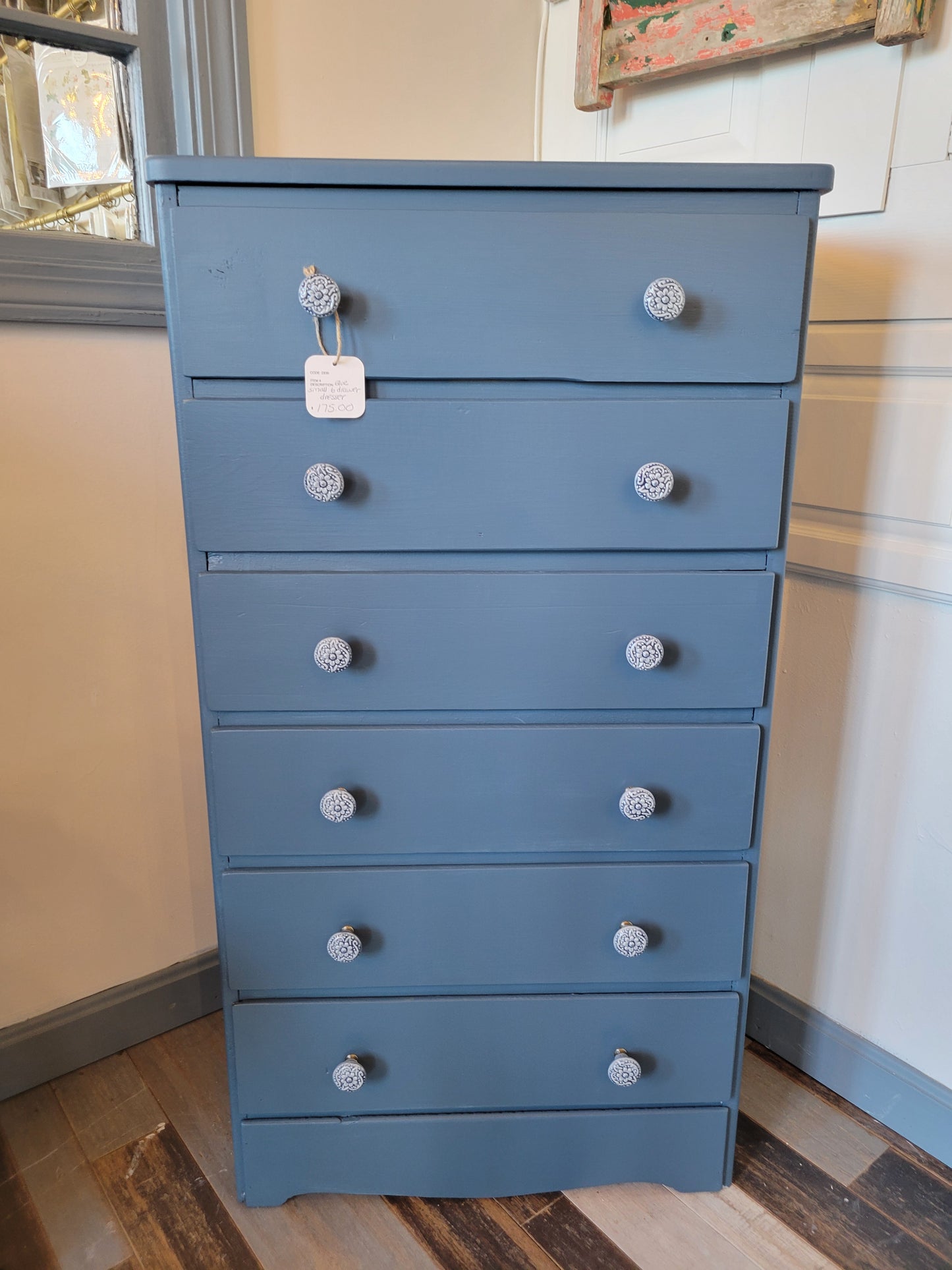 Petite Blue Dresser