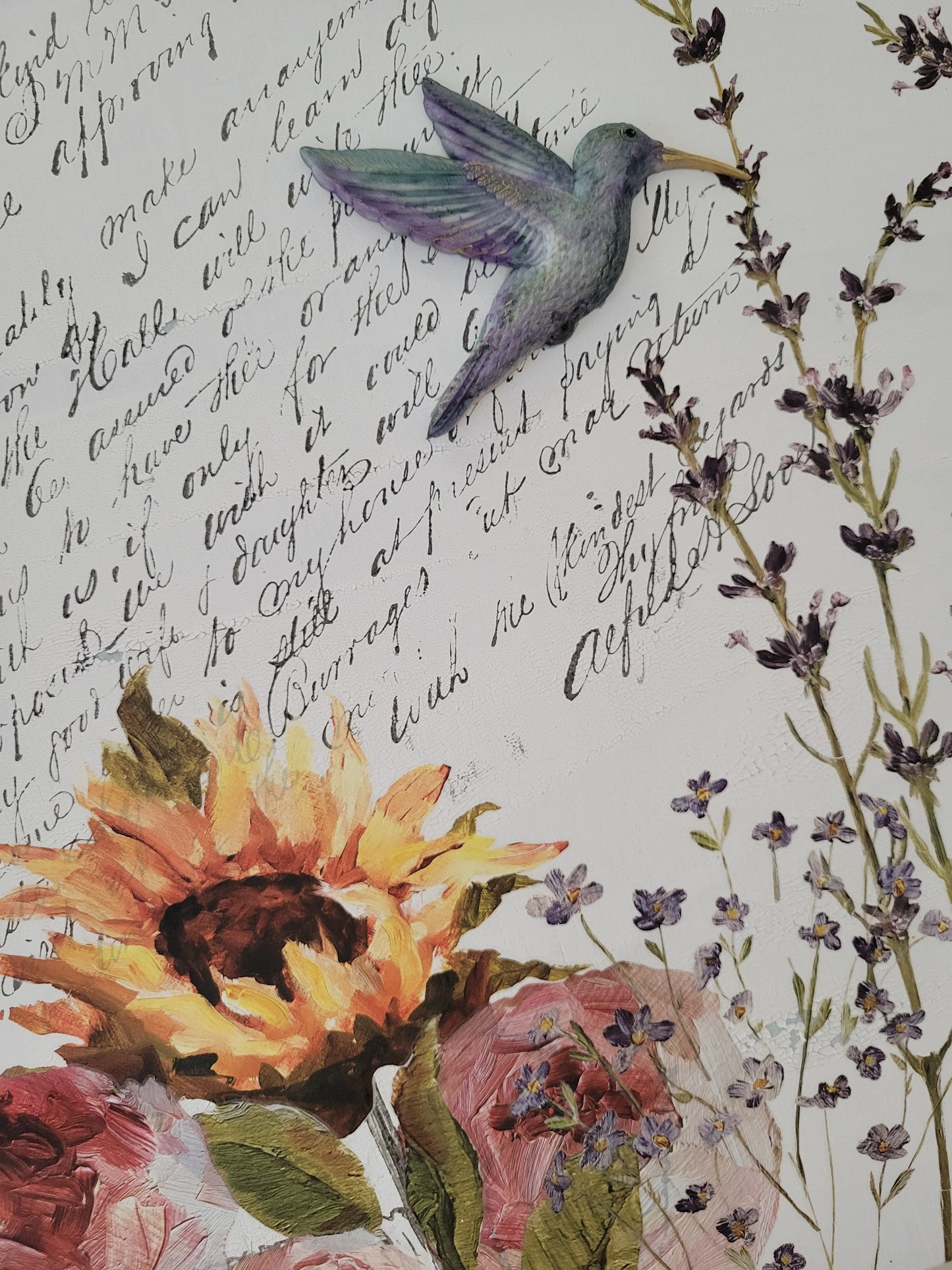Wildflower Garden 3D Wall Hanging