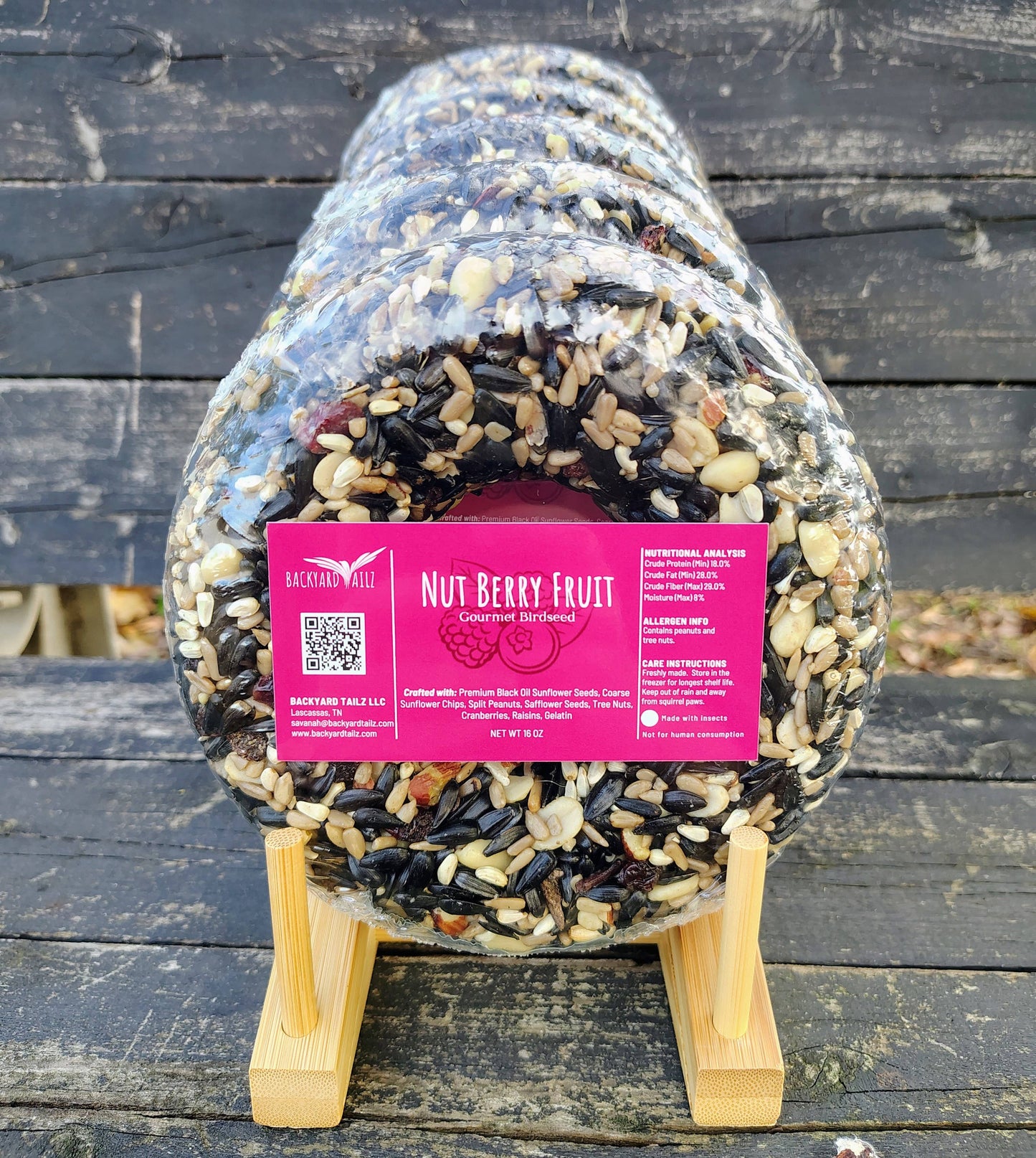 Birdseed Wreath (Nut Berry Fruit)