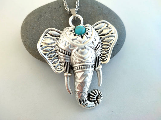 Elephant Statement Necklace
