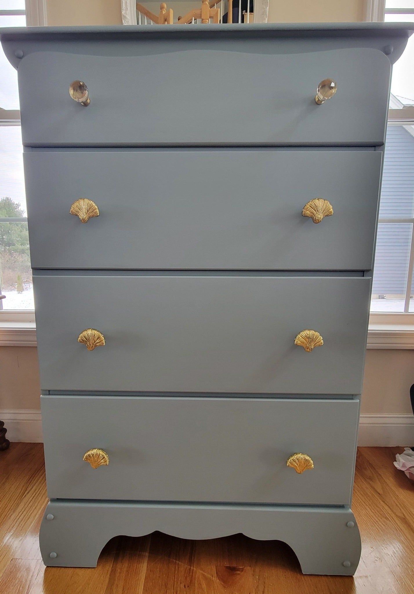 Upgraded Vintage Maple Dresser