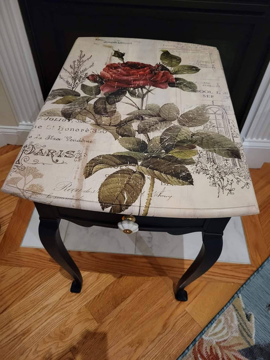 Rose End Table
