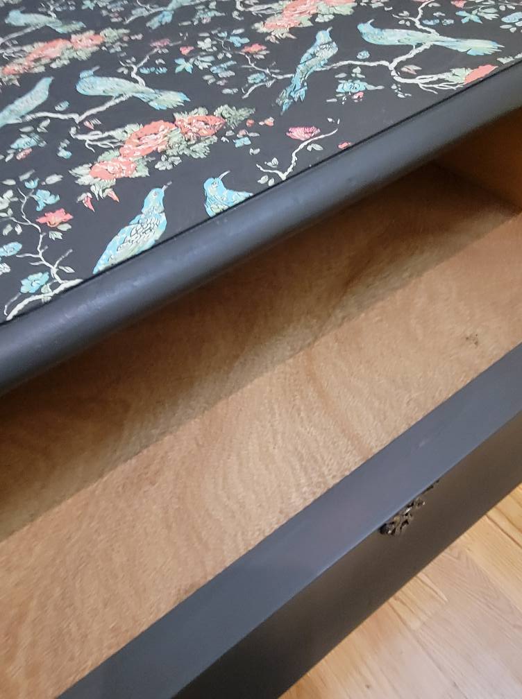 Newly Painted Bombay Style Chest of Drawers