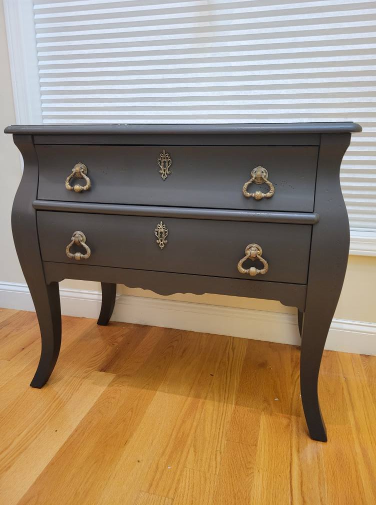 Newly Painted Bombay Style Chest of Drawers