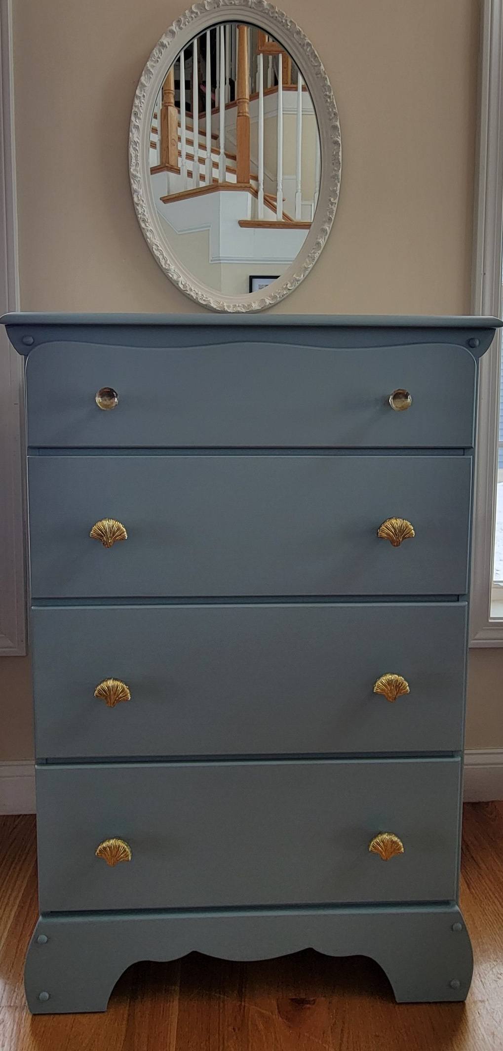 Upgraded Vintage Maple Dresser