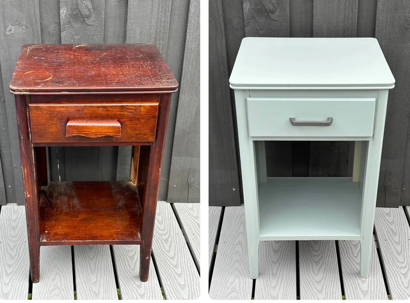 Rethunk Junk Resin Paint SEA SPRAY Furniture and Cabinet Paint