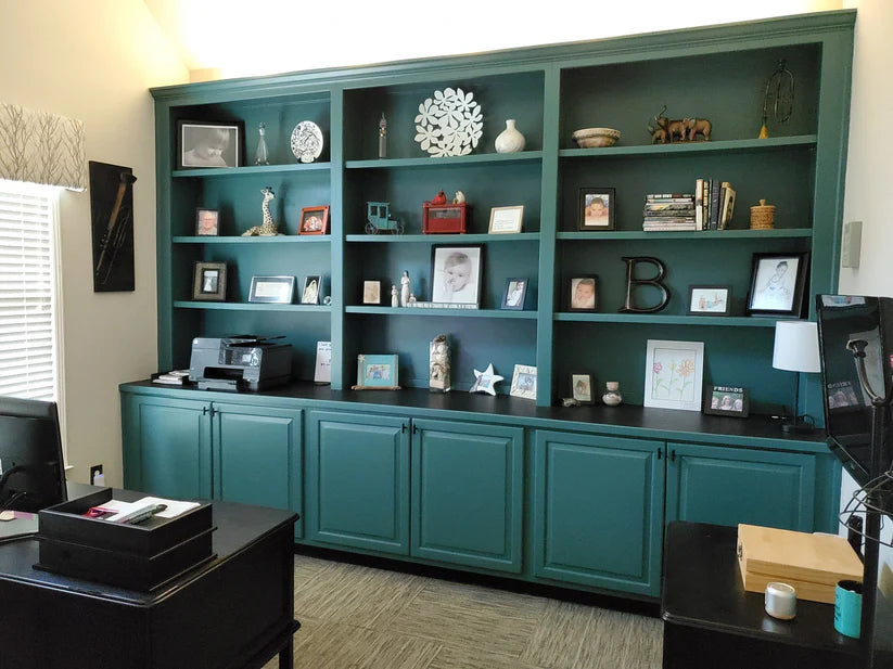 Rethunk Junk Resin Paint Blue Spruce Furniture and Cabinet Paint