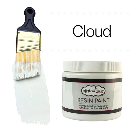 Rethunk Junk Resin Paint CLOUD Furniture and Cabinet Paint