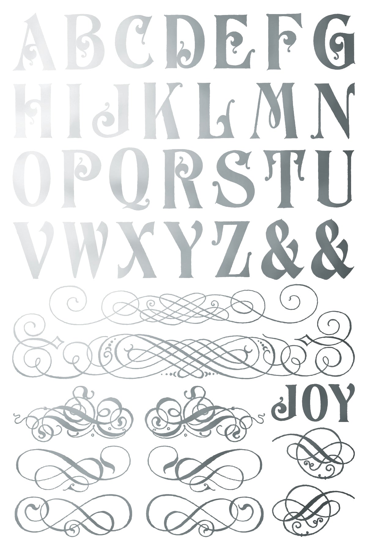 Figgy and Flourish IOD Foil Transfer