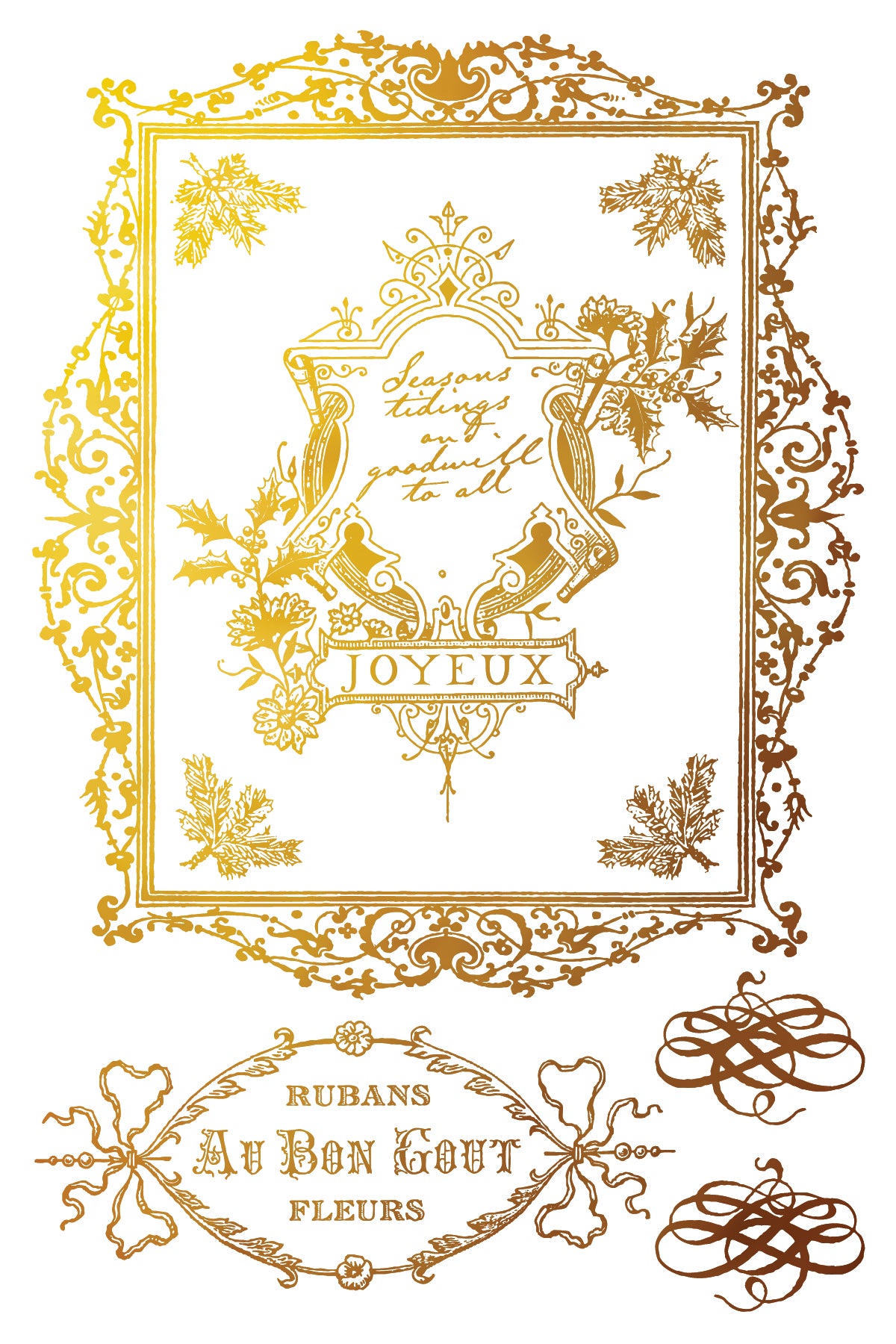 Figgy and Flourish IOD Foil Transfer