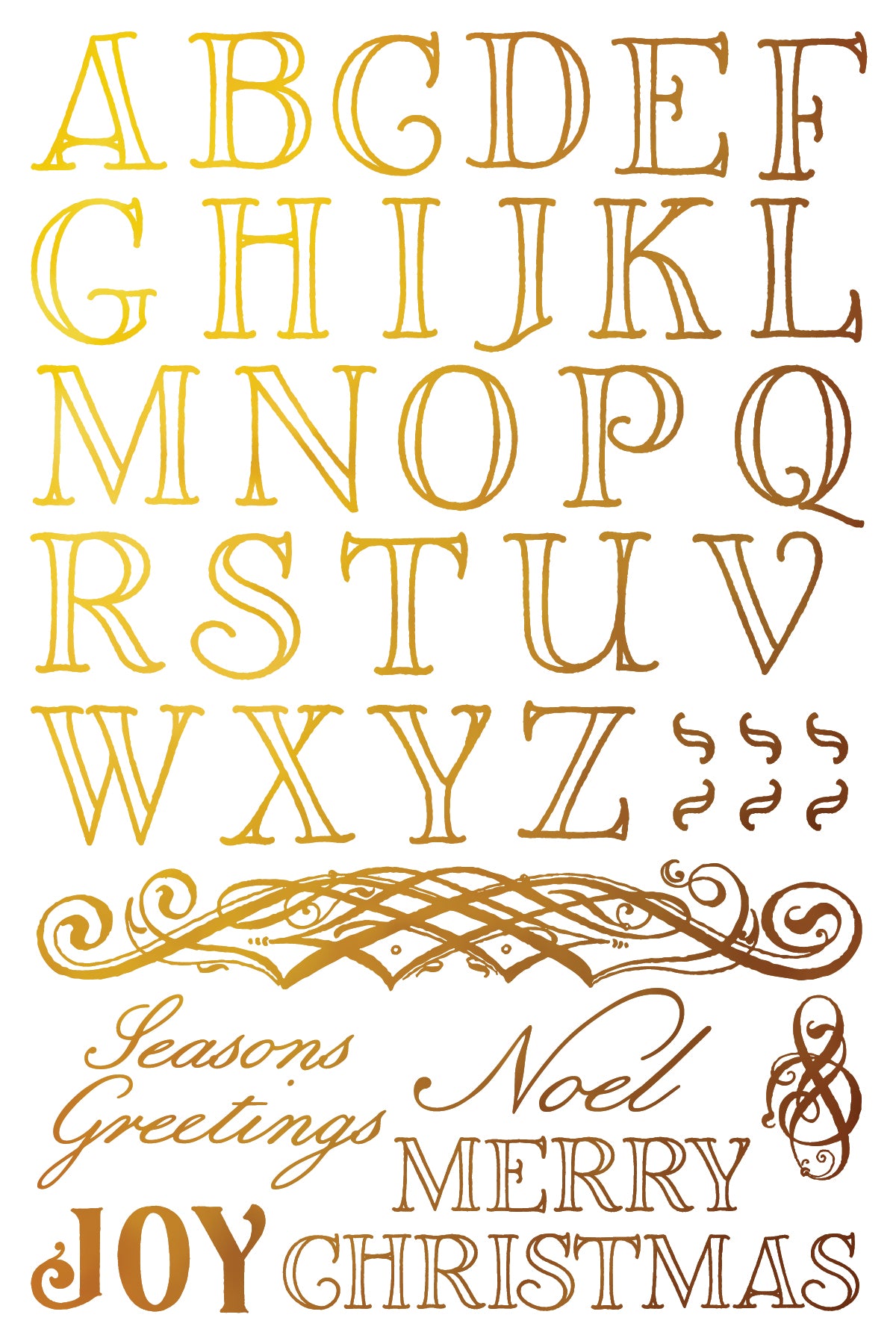 Figgy and Flourish IOD Foil Transfer