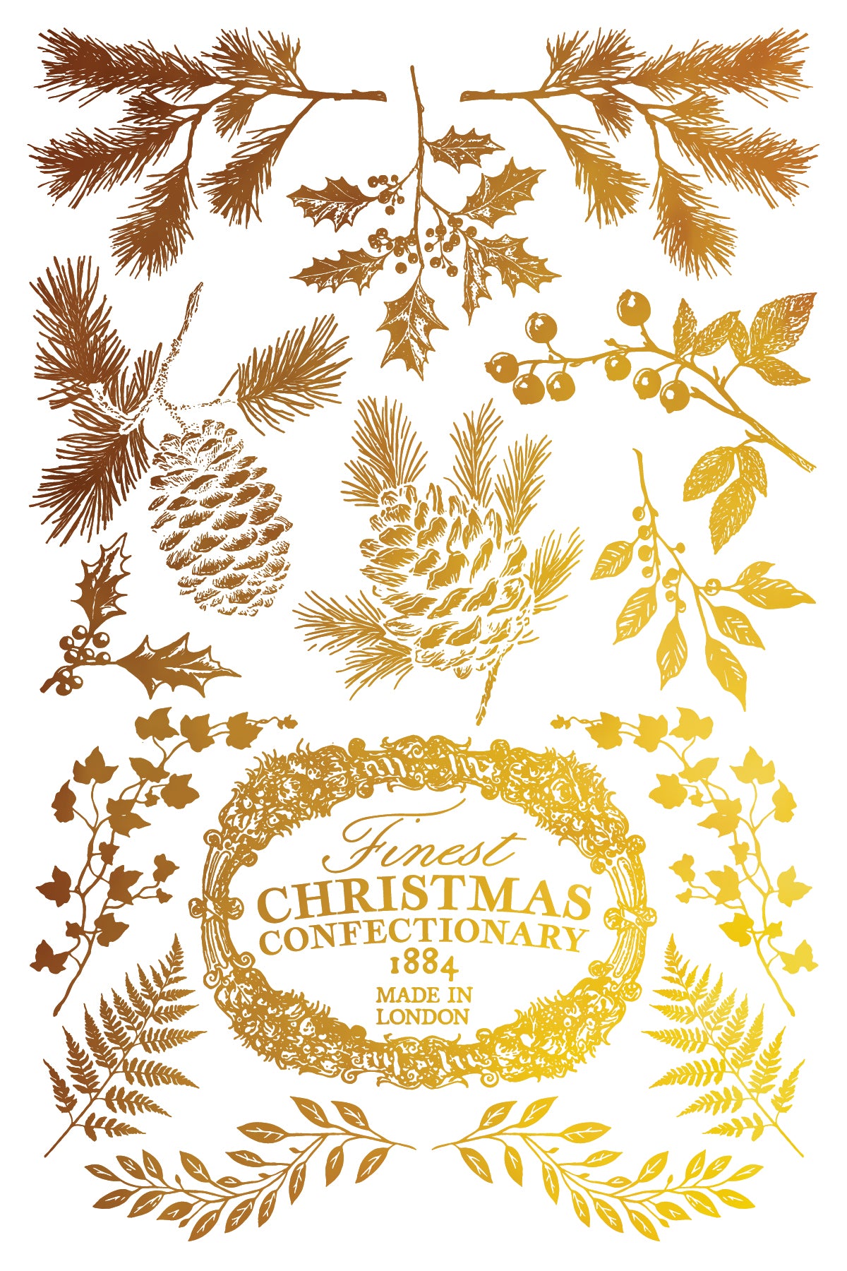 Figgy and Flourish IOD Foil Transfer