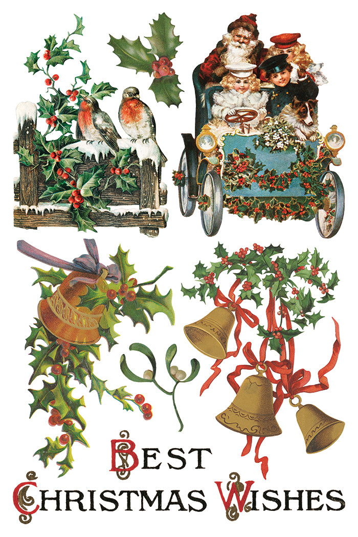 Christmas Joy IOD Transfer
