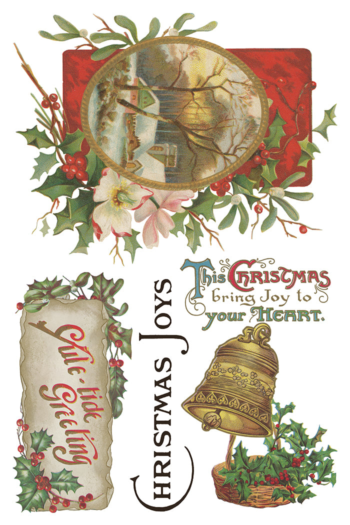 Christmas Joy IOD Transfer