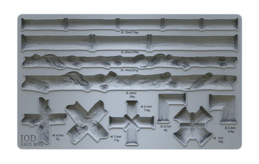 Faux Bois 6X10 IOD Mould™