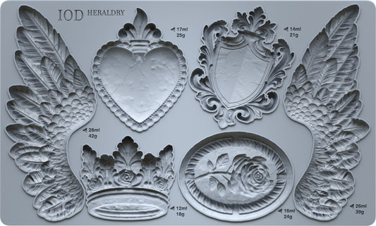 Heraldry 6x10 IOD Mould™