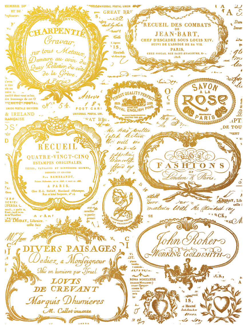 IOD Transfer Étiquettes IOD Foil Transfer 12x16 Pad