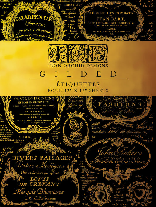 IOD Transfer Étiquettes IOD Foil Transfer 12x16 Pad