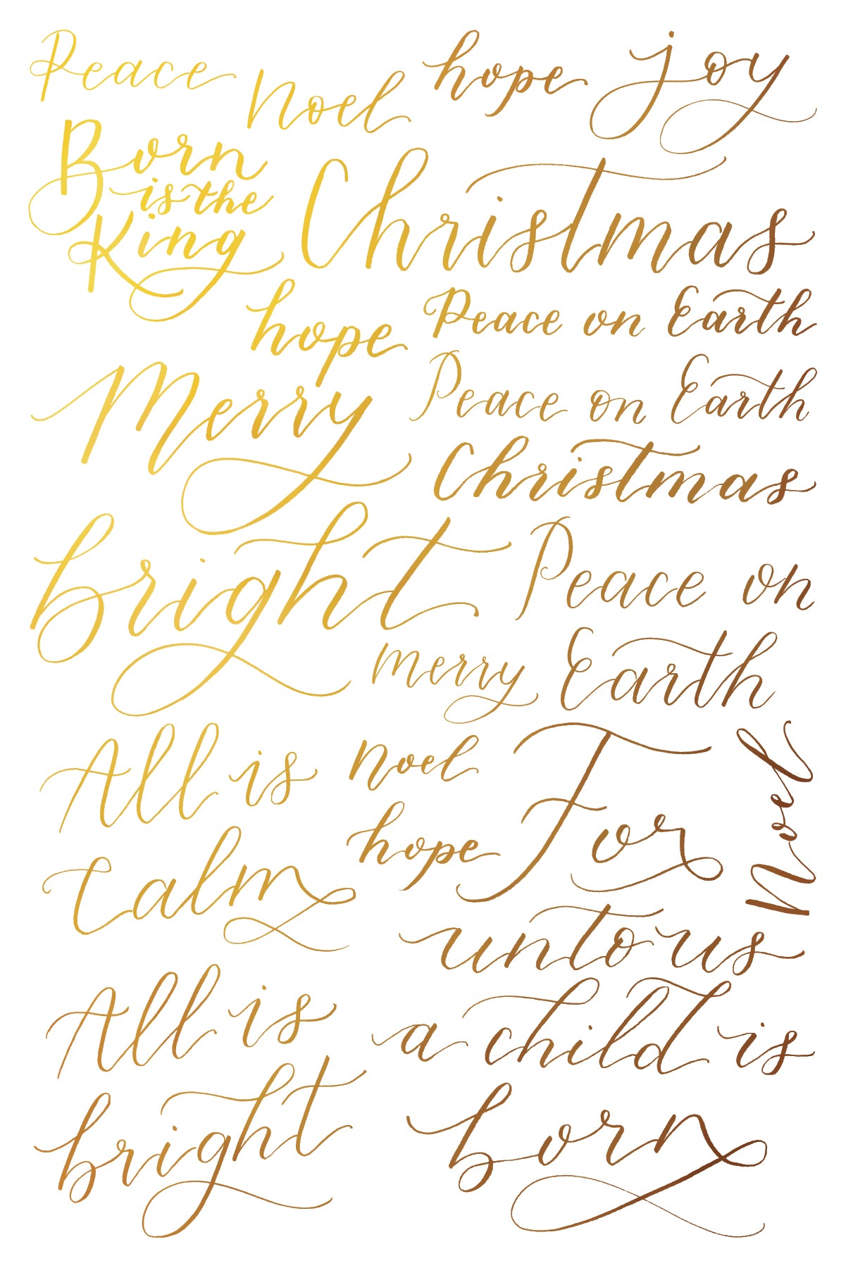 IOD Transfer Gilded Tinsel Transfer