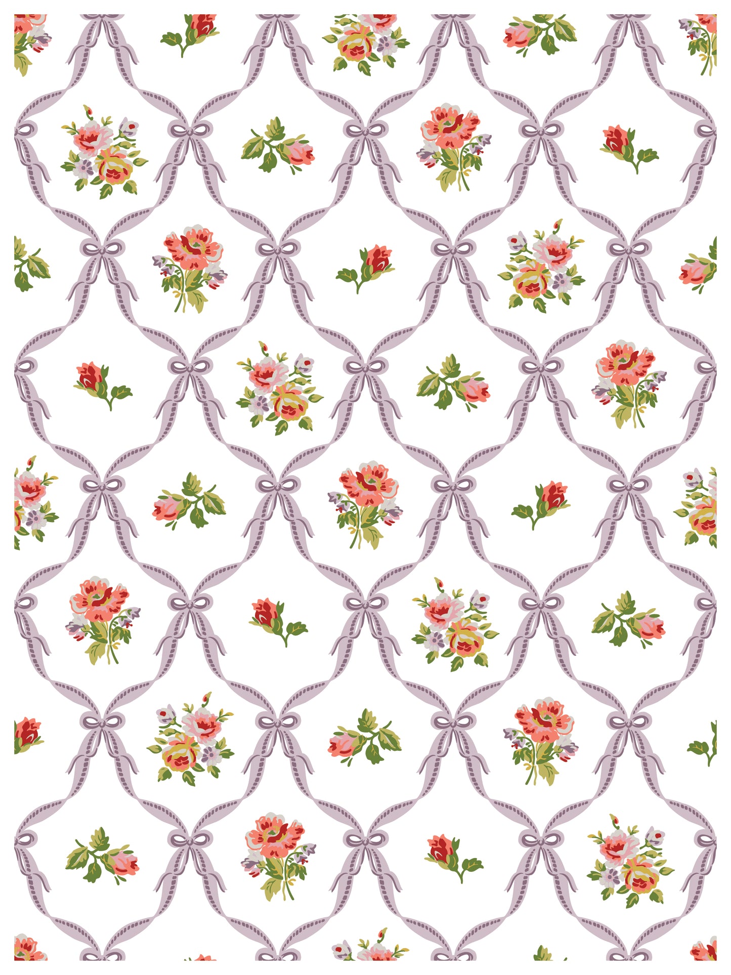 Ditsy Blooms IOD Paint Inlay 12x16 Pad™