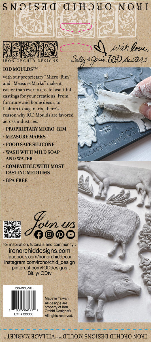 Village Market 6X10 IOD Mould