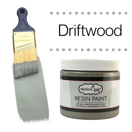 Rethunk Junk Resin Paint Driftwood Furniture and Cabinet Paint