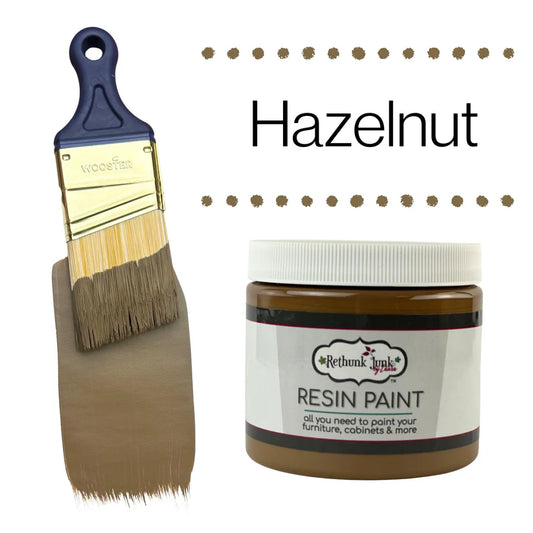 Rethunk Junk Resin Paint HAZELNUT Furniture and Cabinet Paint