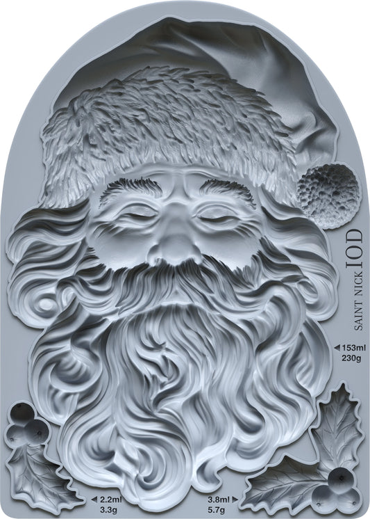 Saint Nick 5x7 Mould IOD
