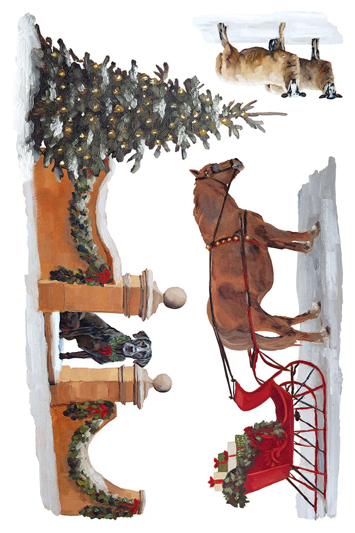 A Cotswold Christmas IOD Transfer 8x12 Pad™