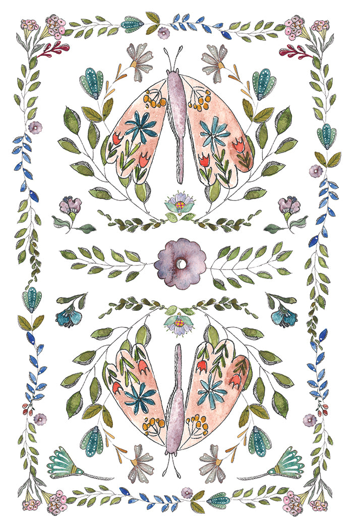 Fern Fables IOD Transfer | 8 Pages | 8” x 12” | Full Color