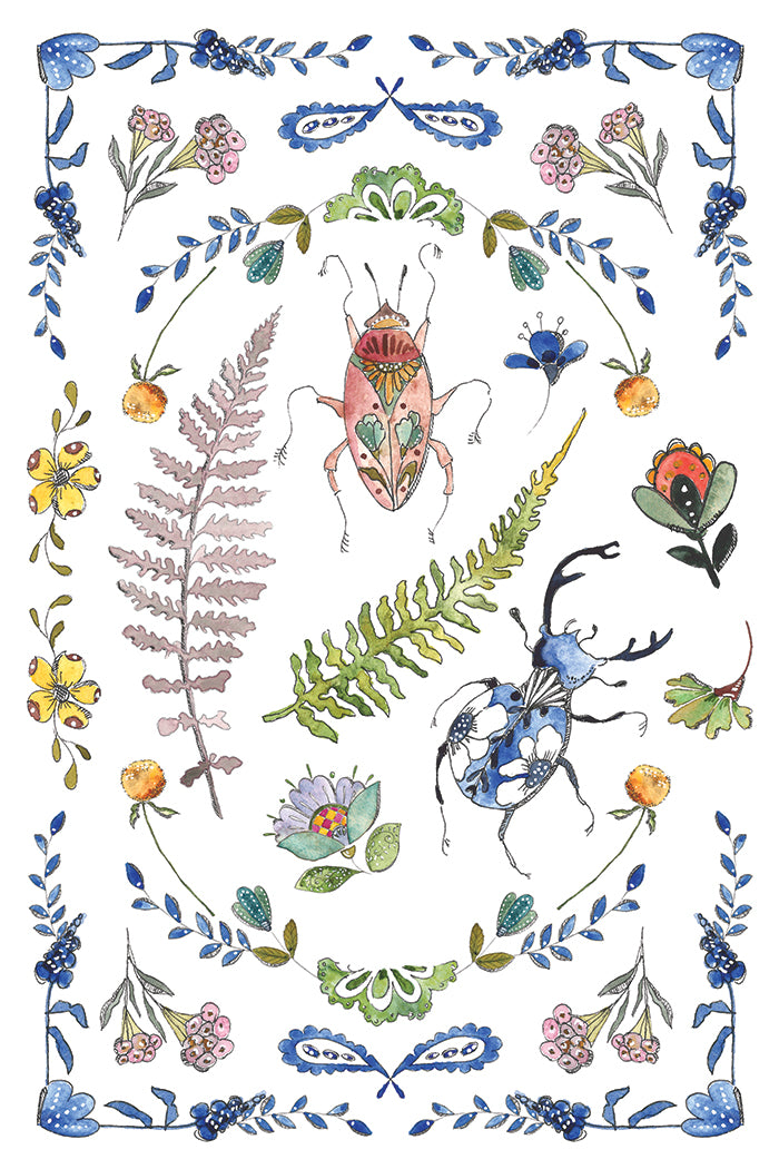Fern Fables IOD Transfer | 8 Pages | 8” x 12” | Full Color