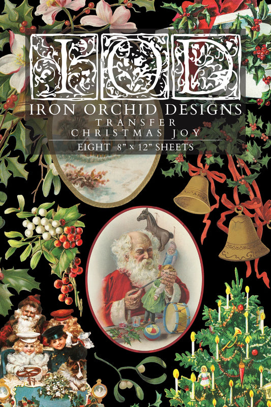 Christmas Joy IOD Transfer