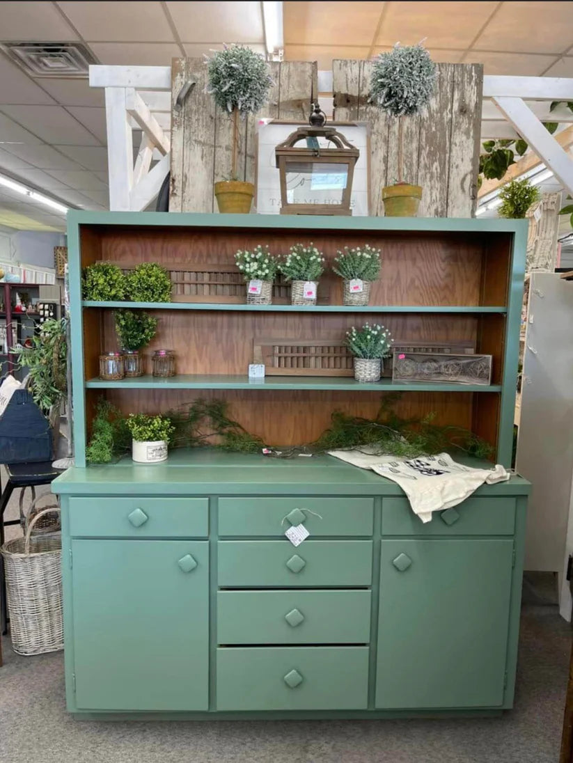 Rethunk Junk Resin Paint Eucalyptus Furniture and Cabinet Paint