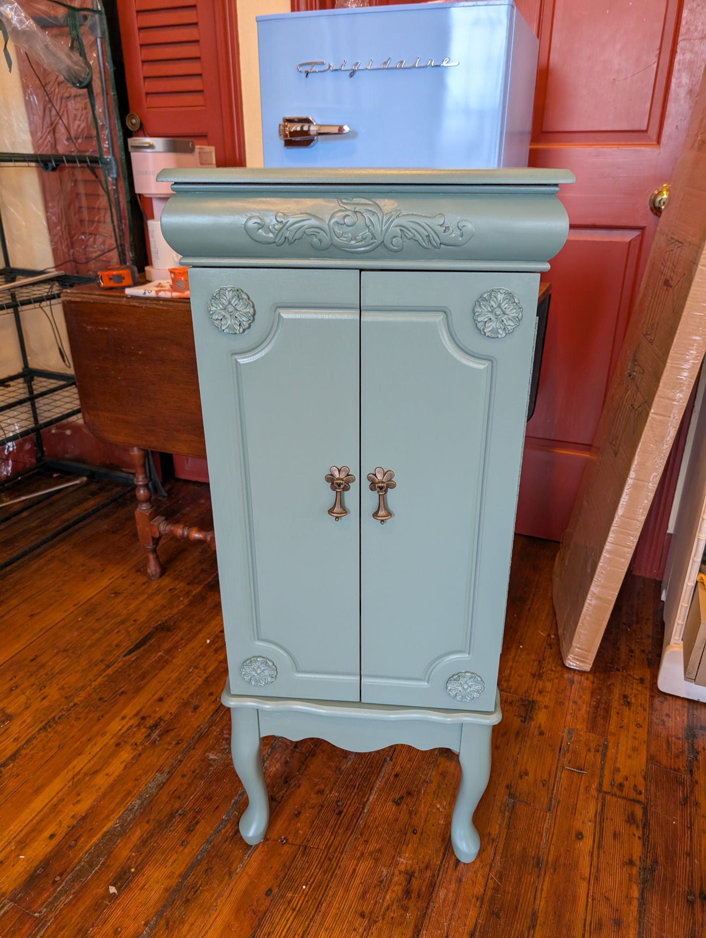 Vintage redesigned Jewelry Armoire