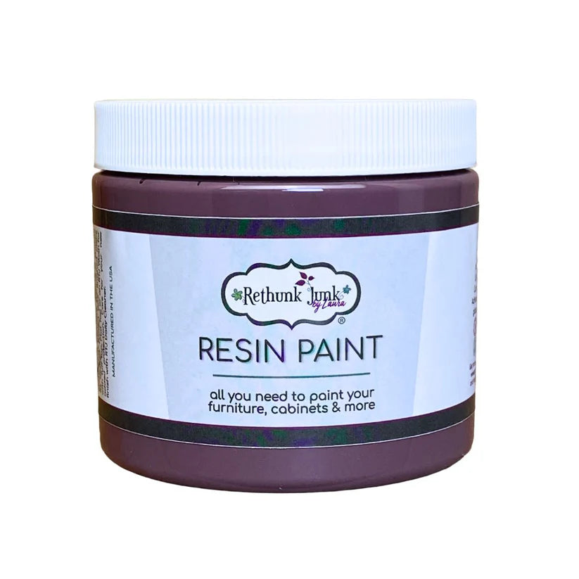 Rethunk Junk Resin Paint Regency Plum Furniture and Cabinet Paint