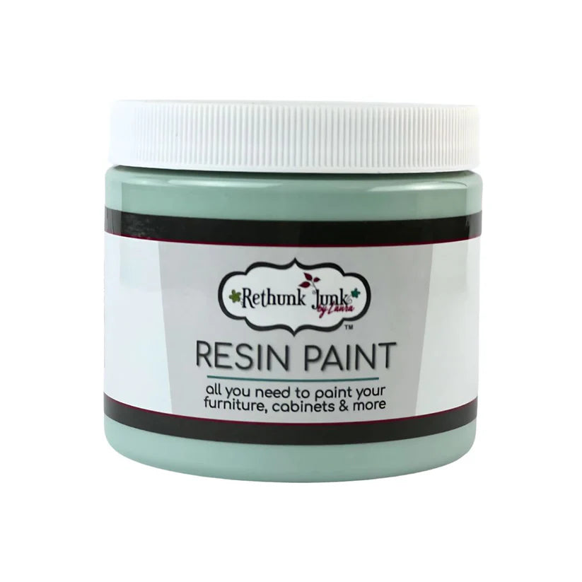 Rethunk Junk Resin Paint Robins Egg Furniture and Cabinet Paint