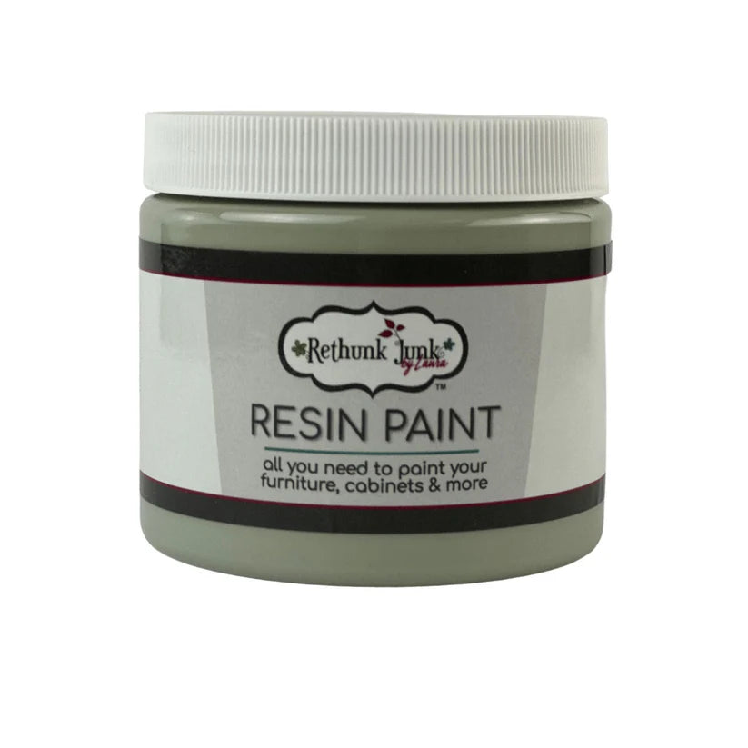 Rethunk Junk Resin Paint SEA SPRAY Furniture and Cabinet Paint