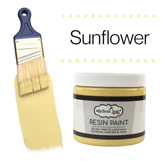 Rethunk Junk Resin Paint SUNFLOWER Furniture and Cabinet Paint